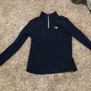North face quarter zip jacket